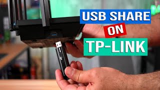 How to share a USB Drive on TP Link Router