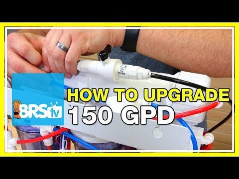 Installing the BRS 150 GPD Water Saver Upgrade Kit | BRStv How-To
