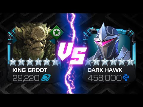 Rank 5 KING GROOT vs ABYSS DARK HAWK (easiest Abyss solo)