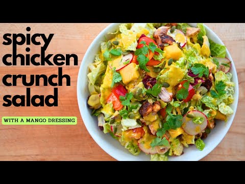 Spicy Chicken Crunch Salad: Easy Recipe