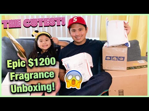 THE CUTEST EPIC $1200 FRAGRANCE UNBOXING | CRAZY RARE PERFUME HAUL