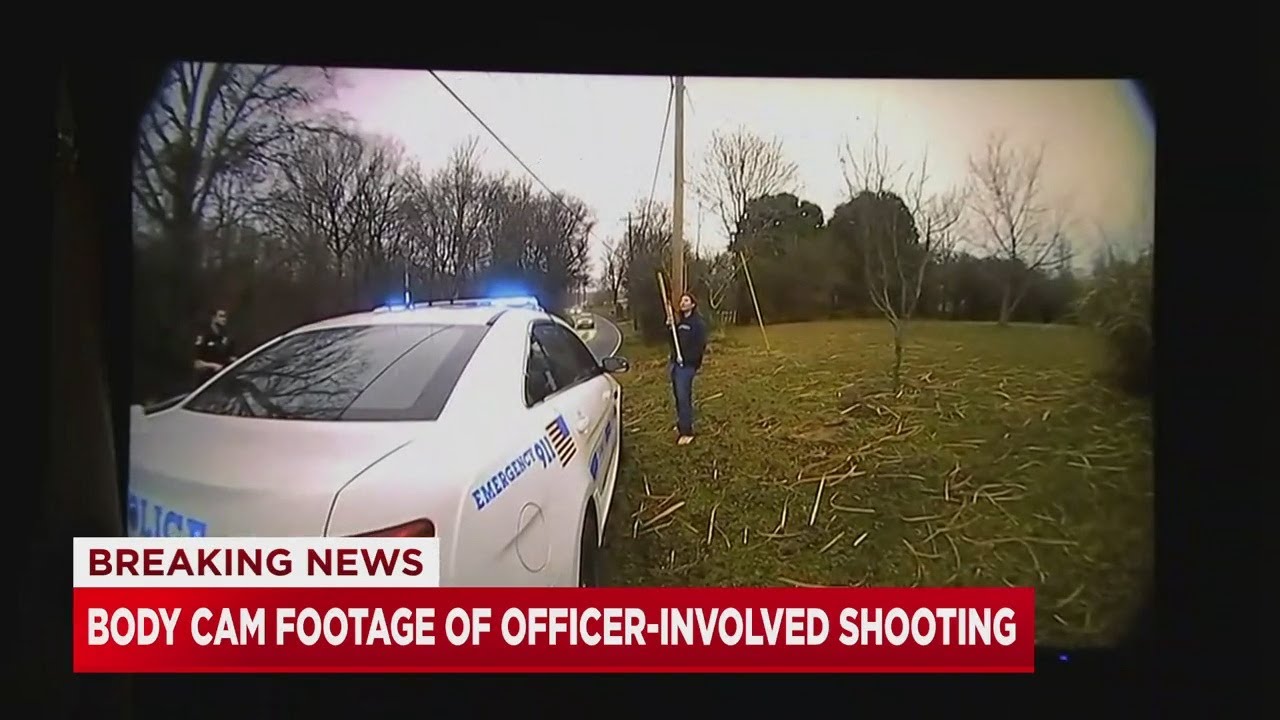 Police release body camera video of officer-involved shooting