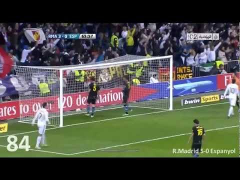 Real Madrid All 121 Goals In La Liga 2011-2012