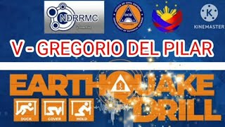 EARTHQUAKE DRILL/V-GREGORIO DEL PILAR/Ariel's Channel