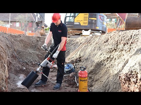 DIA 250 HW - Kernbohrung im Kanal