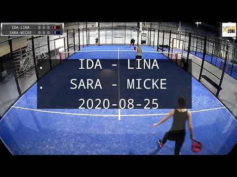 Playzone 2020-08-25 Ida/Lina - Sara/Micke (set 3-4)