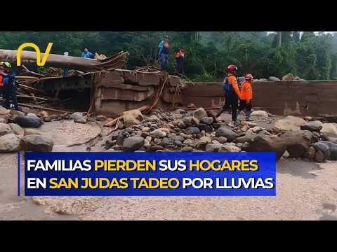¡EMERGENCIA EN TÁCHIRA! Fuertes lluvias causan estragos en San Judas Tadeo