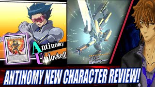 ANTINOMY NEW CHARACTER REVIEW! | YuGiOh Duel Links