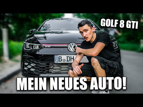 MEIN NEUES AUTO 😍 | VW GOLF 8 GTI | Was kostet er? Was gefällt mir nicht? Soundcheck? Ausstattung