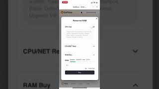 Buy and Sell RAM on EOS chain