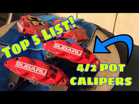 4/2 Pot Calipers on GC8 | TOP 5 Reasons to Upgrade