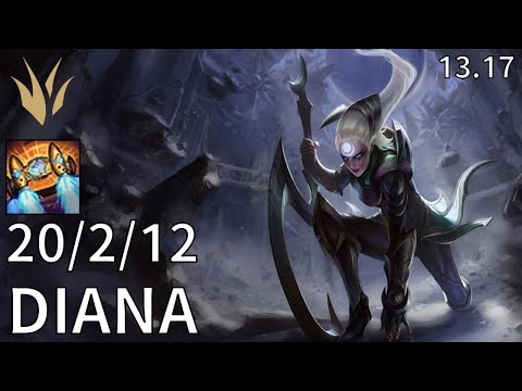 Diana Jungle vs Evelynn - EUW Diamond | Patch 13.17