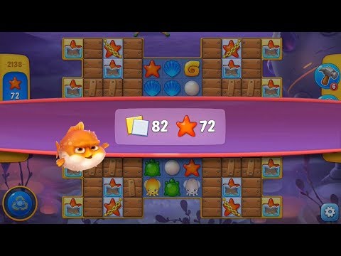 Fishdom. Hard Level 2138