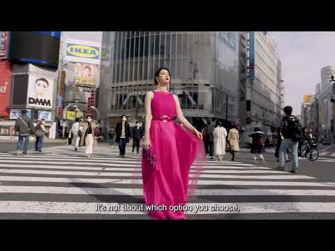 Giorgio Armani "Crossroads" Season 2 starring Ayaka Miyoshi - Look 1