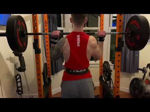 82.5kg Overhead Press (85kg Bodyweight)