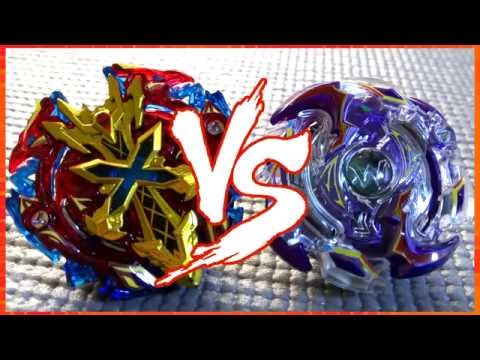 Xeno Xcalibur .M.I vs Wild Wyvern .V.O - BATALHA BEYBLADE BRST!!