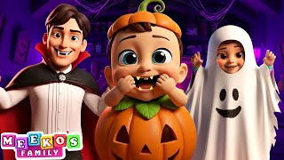 Funny Halloween Songs | If You're Happy and You Know It Say Boo Hoo | Meeko's Family