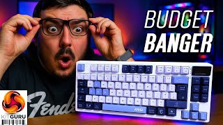 MSI Made a GREAT Keyboard! GK600 TKL Review