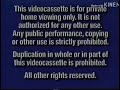 Blue FBI Warning Screens