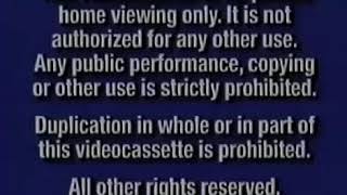 Blue FBI Warning Screens