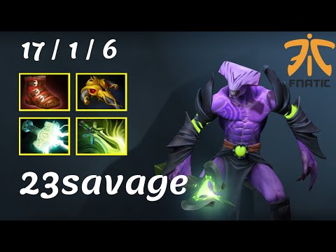 23savage Faceless Void - New Fnatic Carry Against inYourdreaM Battle of TOP RANK in SEA Dota 2