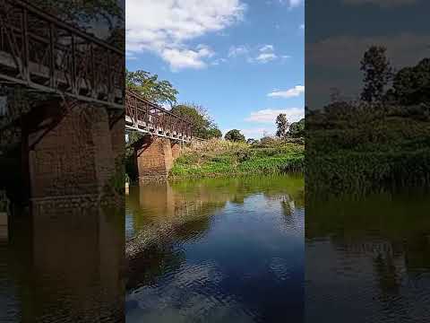 LUGAR ABENÇOADO POR DEUS PONTE SOBRE O RIO DAS VELHAS SANTO HIPÓLITO MG!