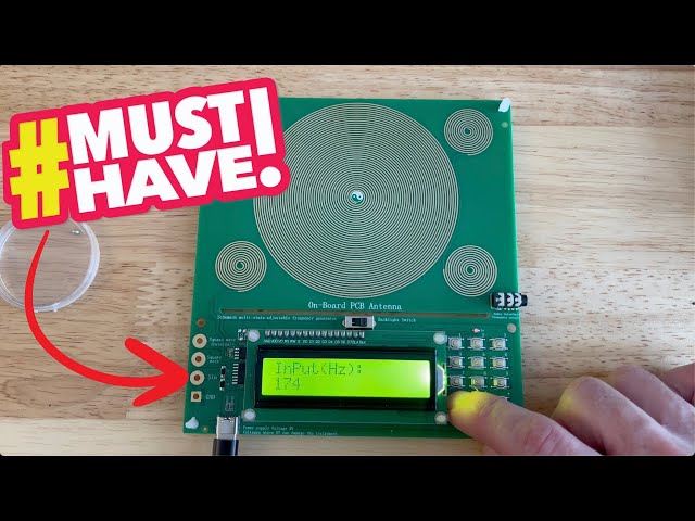 Vídeo relacionado con CWOQOCW Generador de onda sinusoidal 001Hz a 100kHz Frecuencia ajustable para terapia de ondas Schumann para MINI USB Powered Silver Acrylic Case (sin estuche)