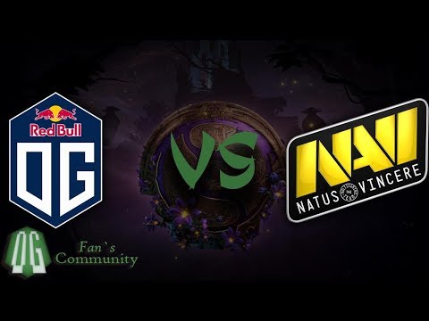 OG vs NaVi - Game 1 - The International 2019 - Group Stage.