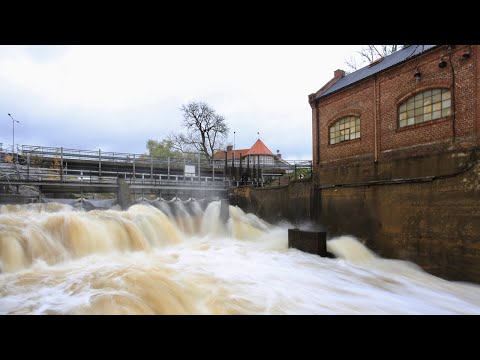 Gamla kraftstationen i Töcksfors