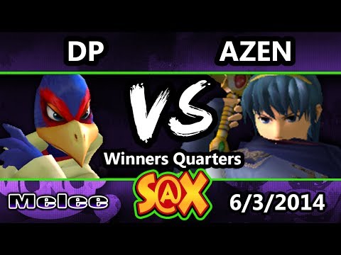 S@X Weekly SSBM Winners Quarters - Azen (Fox, Marth) Vs. DP (Falco)