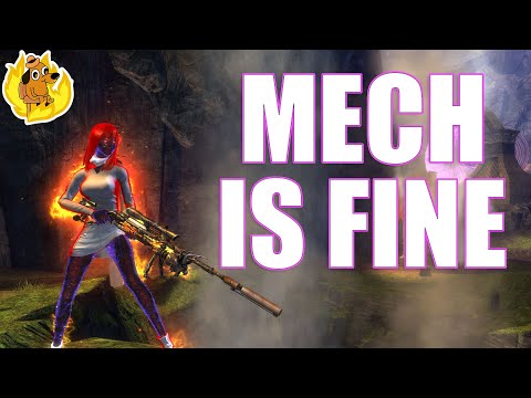 GW2 - WvW Roaming Rifle Mechanist - Guild Wars 2 Build - Engineer Gameplay End of Dragons