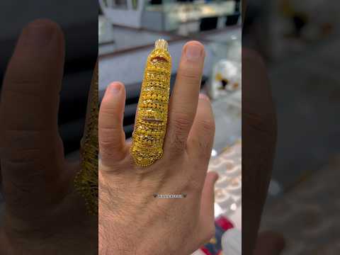 🟥 FULL FINGER RING DESIGN IN GOLD JEWELLERY 🟥 #jewellery #gold #goldjewellery #newgolddesings #22k
