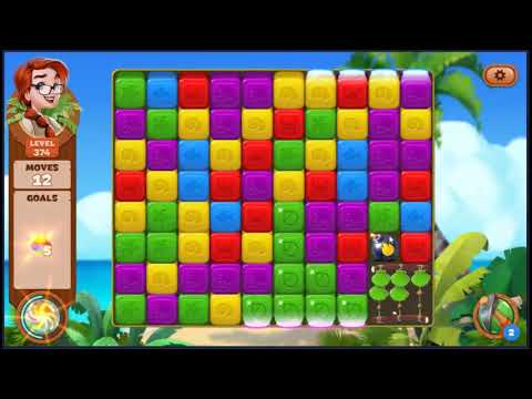 Lost Island Blast Adventure Level 374 - NO BOOSTERS 🏝️ | SKILLGAMING ✔️