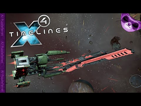 Wiping out Xenon Battleship and Destroyers! - X4 Timelines Ep42