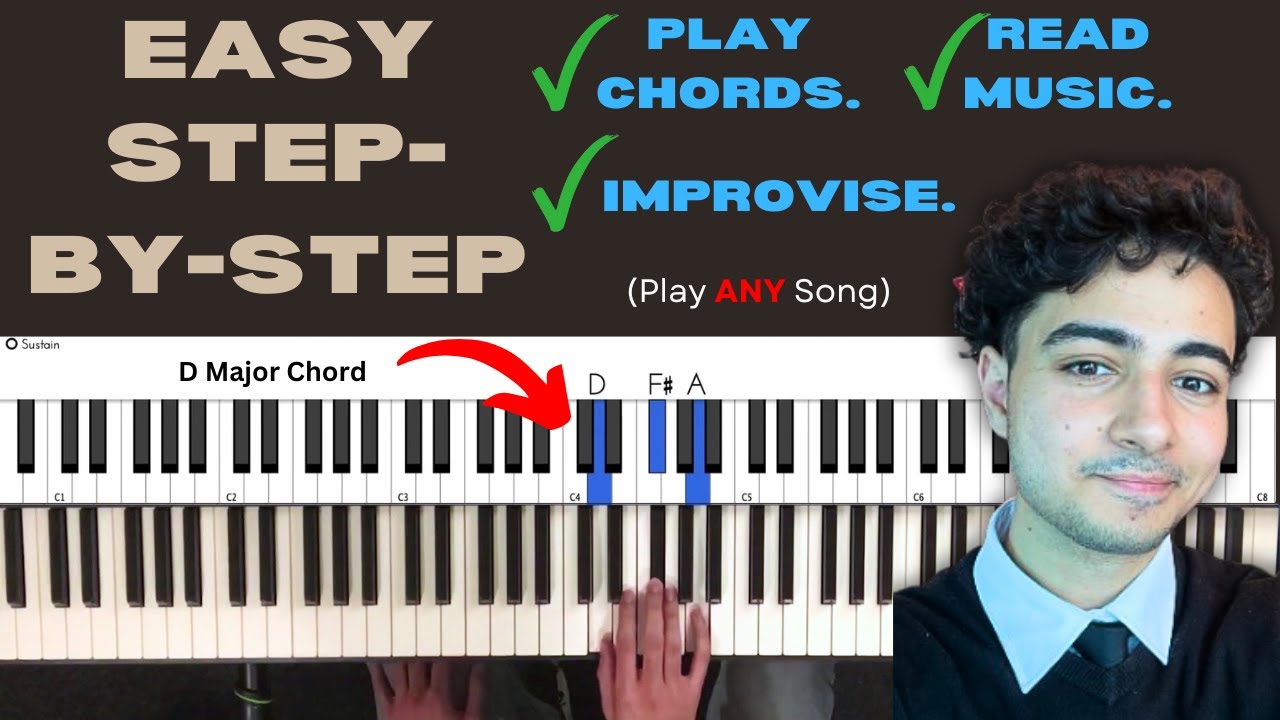 How to Play Piano: FULL 10 Hour Course & Easy Tutorial (For Beginners, ANY song, Fast)