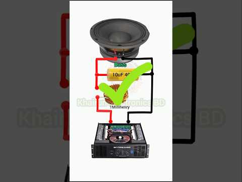 How to make a simple crossover circuit