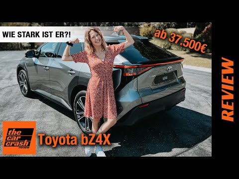Toyota bZ4X im Fahrbericht (2022) Wie gut ist Toyotas ERSTES Elektroauto ab 37.500€?! Review | Test