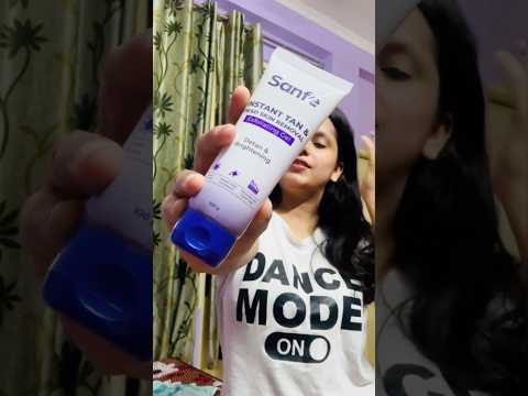 Honest review of sanfe tan and dead skin removal gel #sanfeindia #sanfebeauty #productreview #yt
