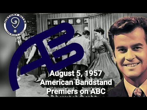August 5, 1957 ~ American Bandstand Premiers on ABC