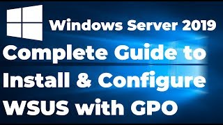 7  How to install and configure WSUS in Windows server 2019