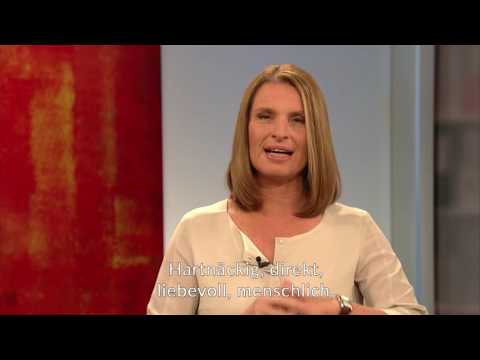 Barbara Stöckl gratuliert Frau Bock zum Geburtstag