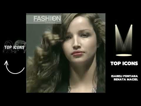 Isabeli Fontana e Renata Maciel  para Victor Victoria - Primavera/Verão 2001 em Milão