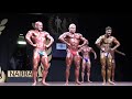 3rd Callout Men Classic Up To 172 Cm NABBA European Championship 2019