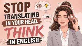 Stop Translating in Your Head || English Speaking Practice