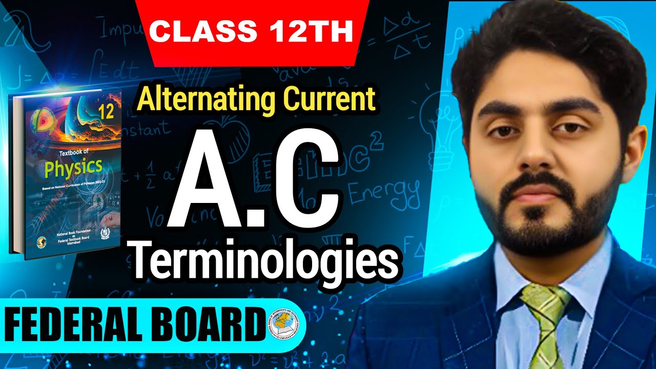 Alternating voltage and current class 12 || Alternating || AC terminologies class 12 nbf || by Atif