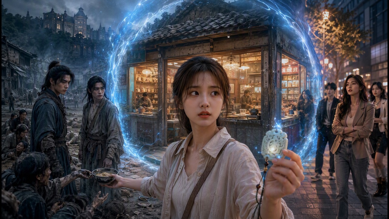 🔥時空小吃店，我繼承的小吃店竟能雙向穿越時空！災民們感動哭了！