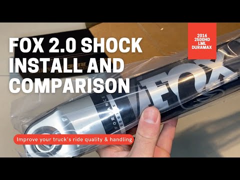 FOX 2.0 SHOCK INSTALL AND COMPARISON