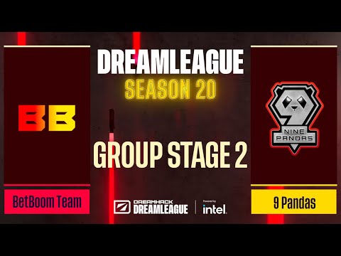 Dota2 - BetBoom Team vs 9 Pandas - Game 2 - DreamLeague Season 20 - Group Stage 2