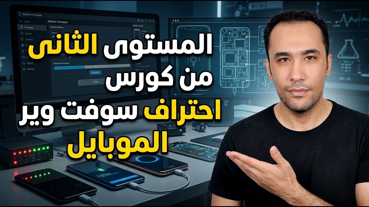 مقدمة وتعريف بكورس المستوى الثانى لاحتراف سوفت وير الموبايل ومحتواة وتفاصيل
