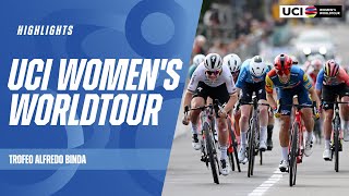 Велоспорт Trofeo Binda 2024 highlights — UCI WWT